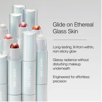 Haus Labs Highlighter Balm Stick (Moisturizer, Skincare, Highlighter and Instant Natural Glow)