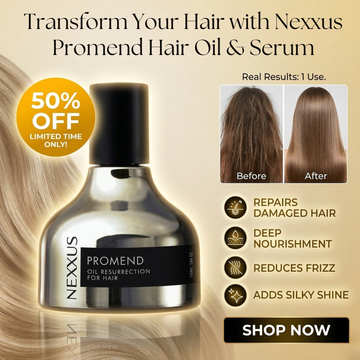 Nexxus Promend Hair Oil & Serum | Trillion Protein Transfusion for Damaged Hair | Reduces Frizz, Adds Silky Shine & Repairs Breakage