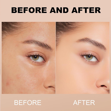 STAZE Glowing Foundation + Brightening compact Powder | 12-hours longwear, Oil control & Flawless filter like finish