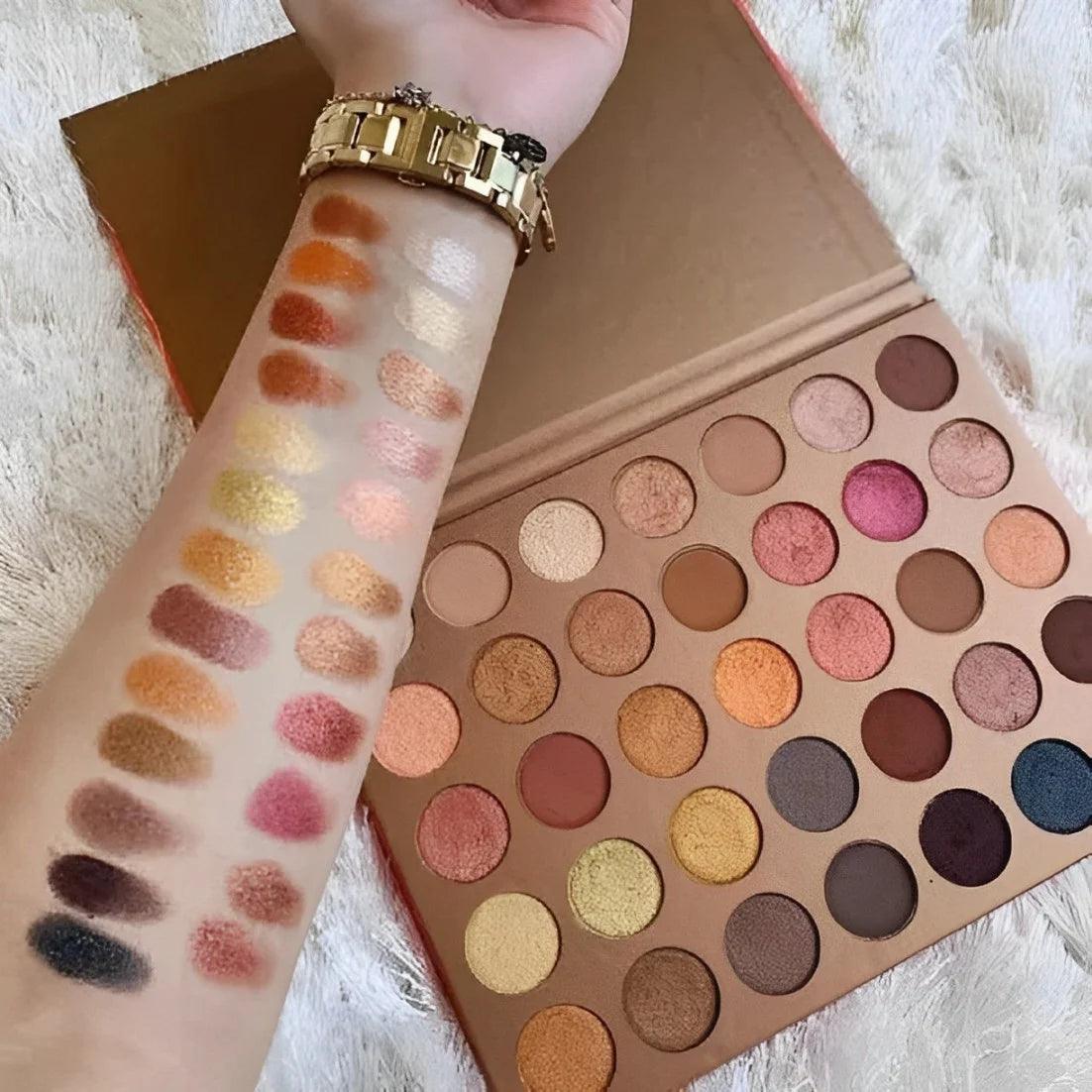 35 Colors Morphe Bronze Eyesadow Palette