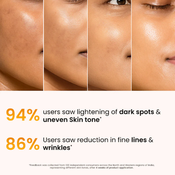 HYPHEN Double Shot Radiance-Lift Serum | Dual Phase Brightening + Collagen Booster | Reduces Fine Lines & Wrinkles