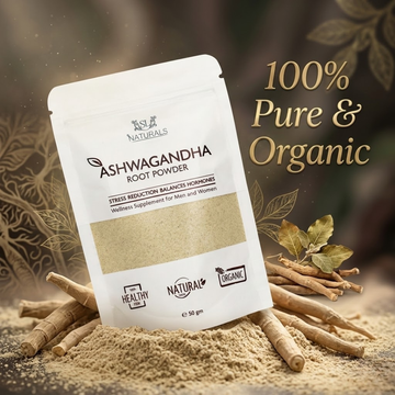 SL Naturals Wellness Duo | Ashwagandha Root Powder + Skin Tea | Stress Relief, Energy Boost & Acne Treatment