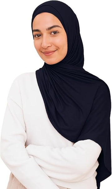VOILE CHIC Instant Hijab Scarf for Women - Premium Jersey Head Scarf Wrap - Made in Turkey