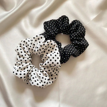 Polka Dot Scrunchie