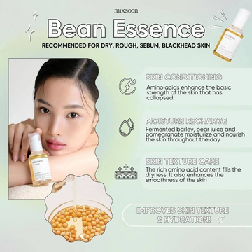 Mixsoon Glow Bean Essence – Hydrate & Heal (50ml)